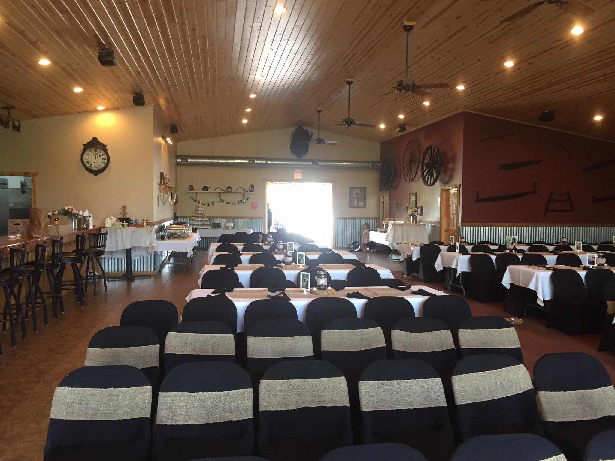 Buffalo House Seating Options