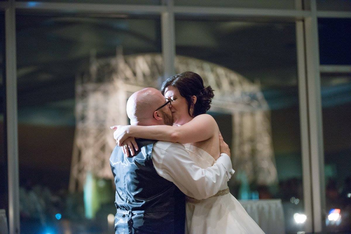 DECC, Bridal Dress, Wedding, Ballroom, MN, making memories in Duluth, Bride, Dress, How to plan a wedding, decor, candle, vows, wedding venue, wedding reception venue, places for weddings, wedding receptions in Duluth