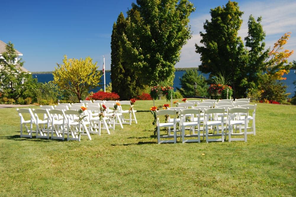 Old Rittenhouse Inn Wedding Ceremony