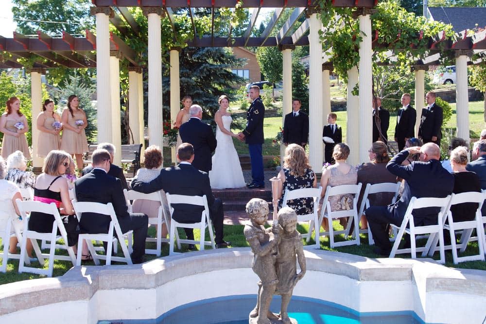 Old Rittenhouse Inn Wedding CeremonyOld Rittenhouse Inn Wedding Ceremony