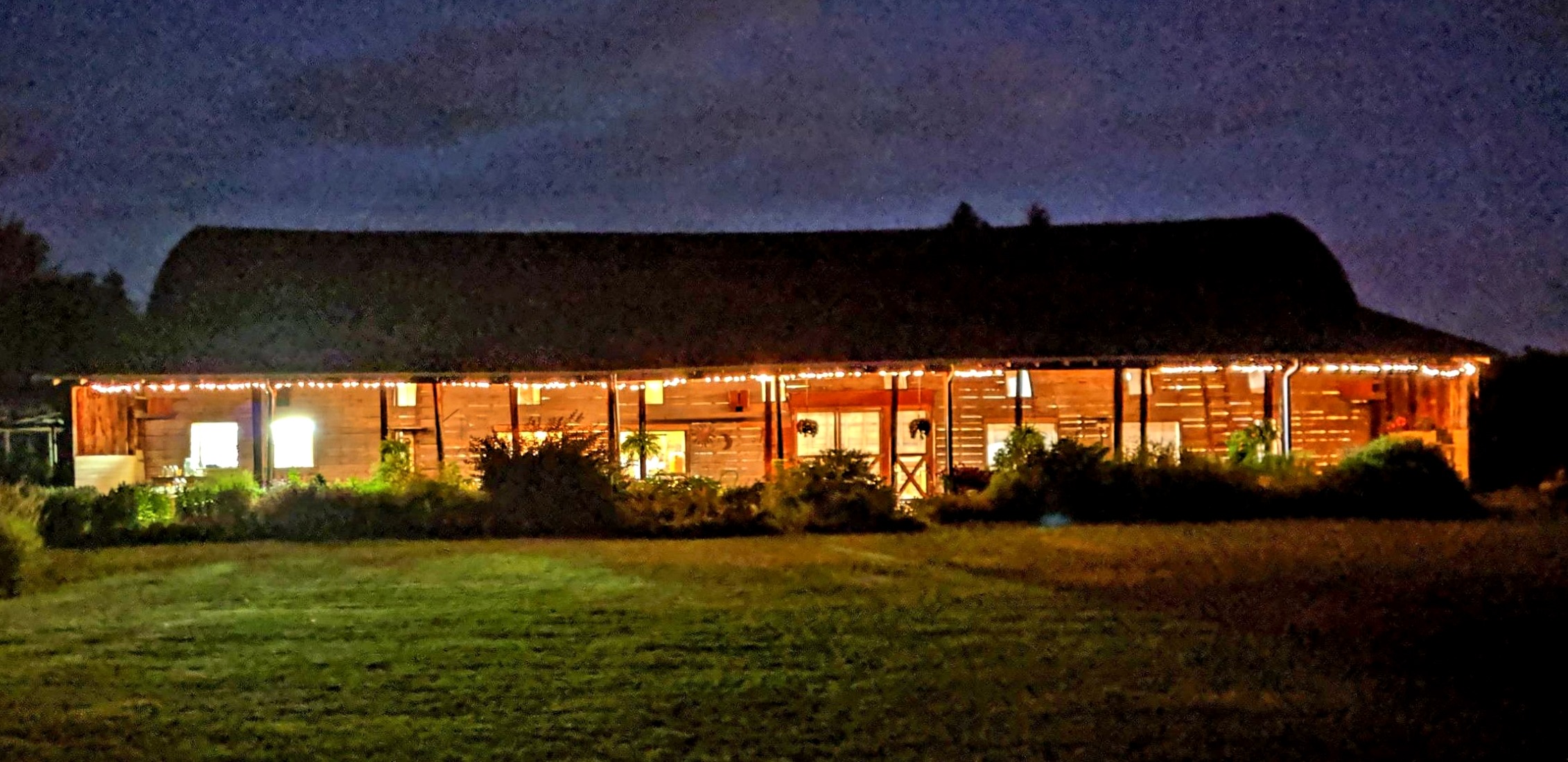 Shaggy Dog Farm at Night