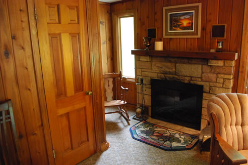 Whiplash Retreat Cabins from inside