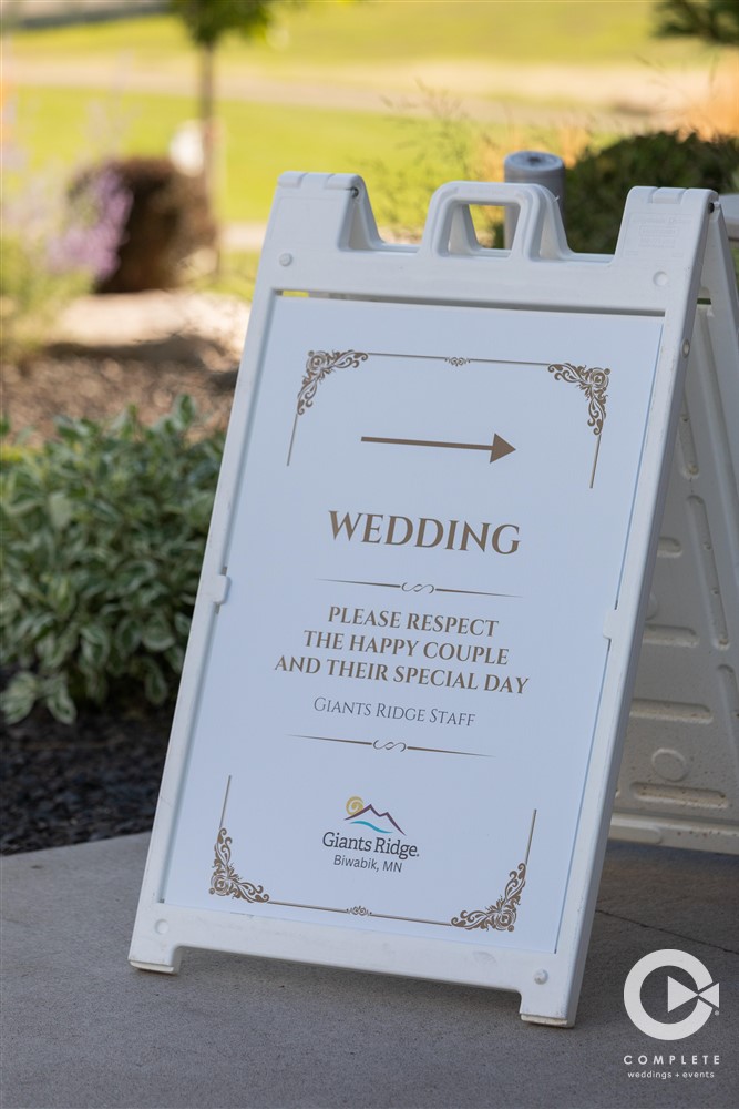 Complete-Weddings-and-Events-Duluth-Nelson_-sign-Giants-Ridge-Ceremony
