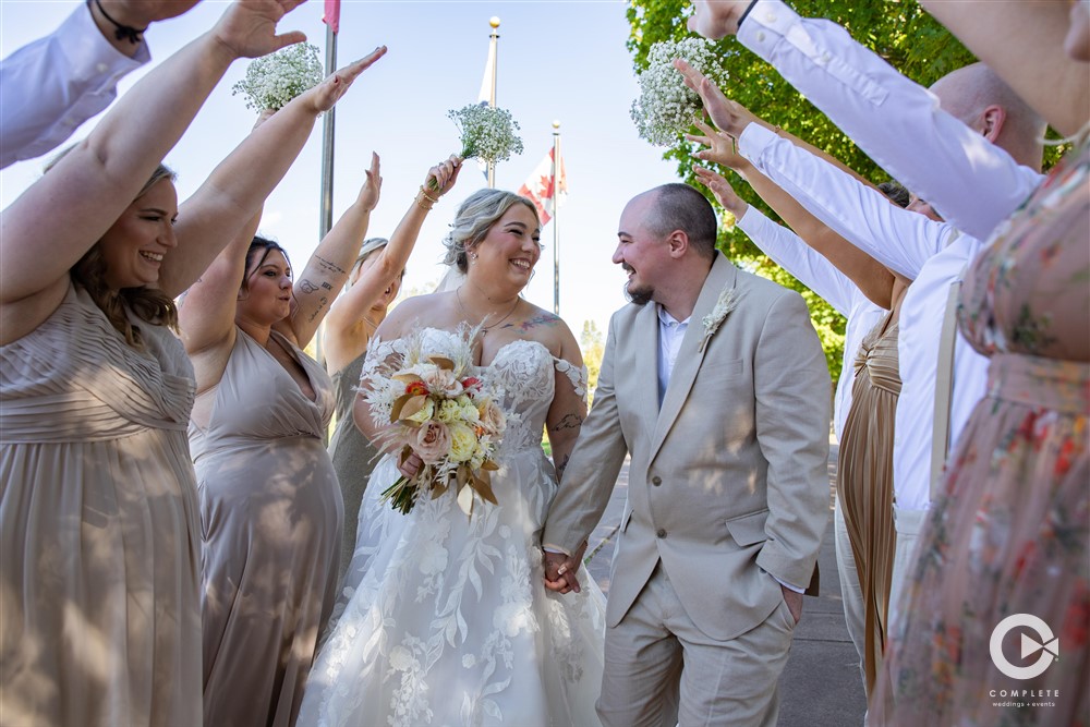 Discovery Center, trolly, wedding, wedding lake superior, wedding crew, mn up north. mn north weddings, iron range weddings.