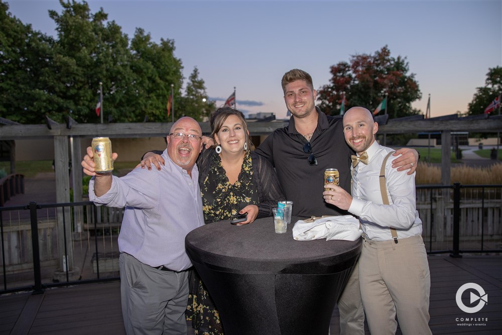 Discovery Center, trolly, wedding, wedding lake superior, wedding crew, mn up north. mn north weddings, iron range weddings.