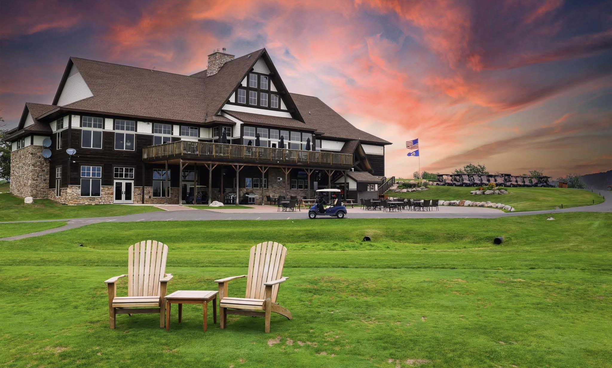 Minnesota National Golf Club & Resort at Sunset